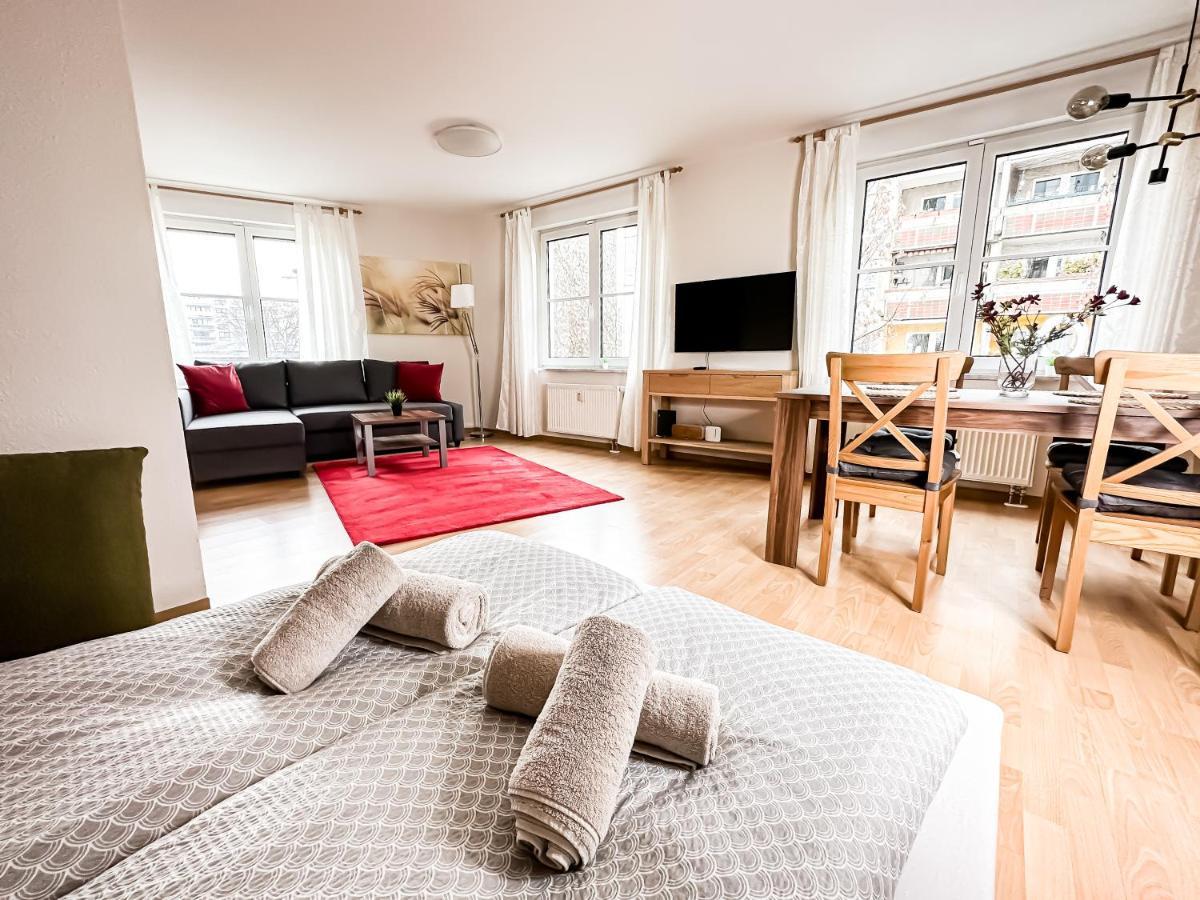 Ambiente-Wohnung - Zentrum Und Park In 5 Minuten Zu Fuss - Parkplatz - Netflix 莱比锡 外观 照片